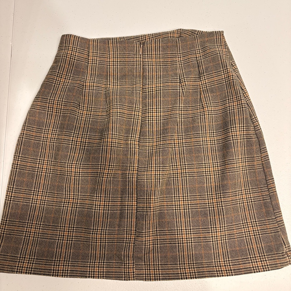 Plaid Fall John Galt Skirt